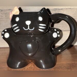 Super Cute 🥰 Halloween Black Cat 🐈‍⬛ Wearing A Pink Bow 🎀 by Cobwebs & Cauldrons